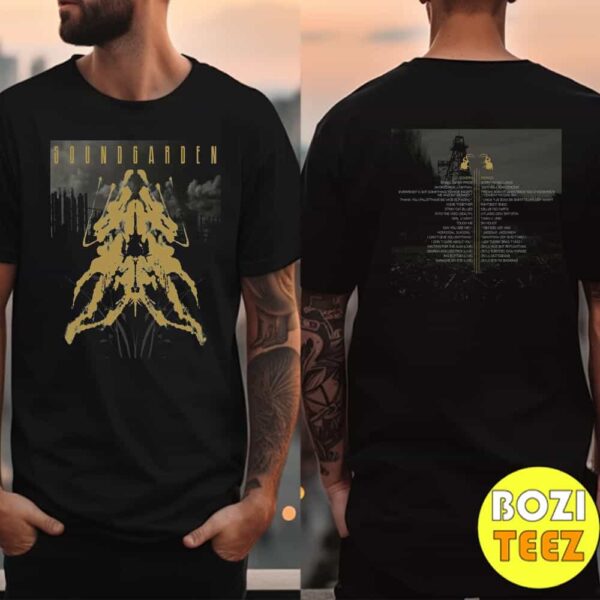 Soundgarden Echo Of Miles Scattered Tracks Across The Path Covers Album On Nov 24th 2024 Two Sides Essentials Unisex T-Shirt