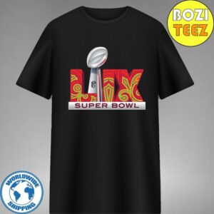 Super Bowl LIX 9 February 2025 Ceasars Superdome New Orleans NFL Logo Unisex T-Shirt