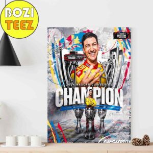 The Legend Of Logano Grows 2024 NASCAR Cup Series Champion Home Decor Poster Canvas