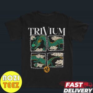 Trivium Dragon Cloud T-Shirt New Merch Holiday Season 2024 Essentials Unisex Shirt