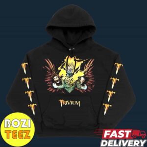 Trivium Fire Sword Hoodie Holiday Season 2024 Merch Essential Long Sleeve Unisex T-Shirt