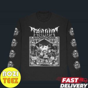 Trivium Skull Long Sleeve Tee New Merch Holiday Season 2024 All Over Print Essentials Unisex T-Shirt