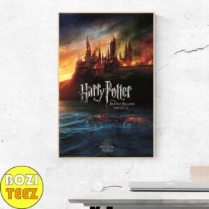 Wizarding World Harry Potter And The Deathly Hallows Home Decor Poster Canvas